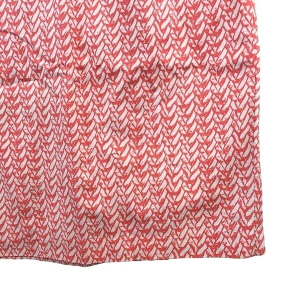 Cynthia Rowley Size 4 Pencil Skirt Abstract Geometric Career Knee Length - Picture 6 of 7